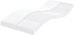 vidaXL fehér 7 zónás 20 ILD keménységű habmatrac 90 x 210 cm (4016647)