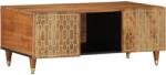 vidaXL tömör mangófa dohányzóasztal 100 x 54 x 40 cm (358296)