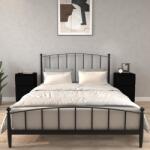 vidaXL 2 db fekete éjjeliszekrény 40 x 35 x 70 cm (819711)