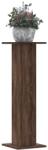 vidaXL 2 db barna tölgy szerelt fa növénytartó állvány 30 x 30 x 95 cm (3307879) - vidaxl