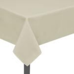 vidaXL 5 db 170x130 cm krém asztalterítő (131448) - vidaxl