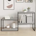 vidaXL 4 db szürke sonoma színű szerelt fa fali polc 60 x 40 x 1, 5 cm (838245)