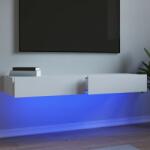 vidaXL 2 db fehér TV-szekrény LED-lámpákkal 60x35x15, 5 cm (842887)