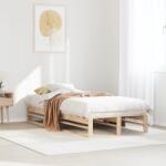 vidaXL tömör fenyőfa ágy matrac nélkül 100 x 200 cm (850836)