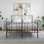vidaXL 2 db betonszürke szerelt fa éjjeliszekrény 40x35x69 cm (826949) - vidaxl