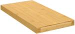vidaXL bambusz fali polc 40x20x2, 5 cm (352728) - vidaxl