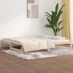 vidaXL tömör fenyőfa kihúzható kanapéágy 2x(80x200) cm (820432)