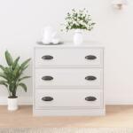 vidaXL fehér szerelt fa tálalószekrény 70x35, 5x67, 5 cm (816224)