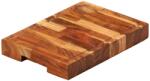 vidaXL tömör akácfa vágódeszka 30 x 21 x 4 cm (376053)