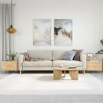 vidaXL 2 db sonoma tölgy szerelt fa dohányzóasztal 50 x 50 x 40 cm (829371)