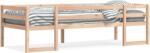 vidaXL tömör fenyőfa ágykeret 75 x 190 cm (846870)