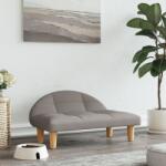 vidaXL tópszínű szövet kutyaágy 70 x 52 x 30 cm (171936)