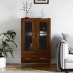 vidaXL barna tölgyszínű szerelt fa magasszekrény 69, 5 x 31 x 115 cm (828275) - vidaxl