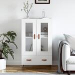 vidaXL fehér szerelt fa magasszekrény 69, 5 x 31 x 115 cm (828268)