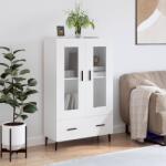 vidaXL fehér szerelt fa magasszekrény 69, 5 x 31 x 115 cm (828316)