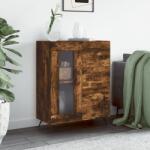vidaXL füstös tölgy színű szerelt fa tálalószekrény 69, 5 x 34 x 90 cm (828017)