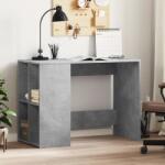 vidaXL betonszürke szerelt fa íróasztal 102x50x75 cm (840544)