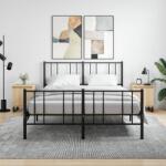 vidaXL 2 db sonoma tölgy színű szerelt fa éjjeliszekrény 40x30x50 cm (826851)