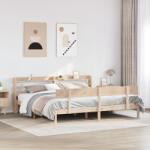 vidaXL tömör fenyőfa ágy matrac nélkül 180 x 200 cm (3306625)