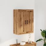 vidaXL kézműves tölgy színű szerelt fa fali szekrény 69, 5 x 34 x 90 cm (857313)