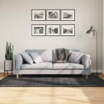 vidaXL PAMPLONA antracit magas szálú bolyhos modern szőnyeg 100x200 cm (375188)