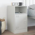 vidaXL fehér acél éjjeliszekrény 34, 5x39x62 cm (841773)