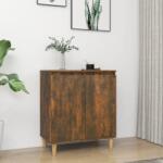 vidaXL füstös tölgy színű szerelt fa tálalószekrény 60 x 35 x 70 cm (815156)