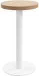 vidaXL világosbarna MDF bisztróasztal 40 cm (286414)