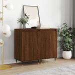 vidaXL 2 db barna tölgy színű szerelt fa tálalószekrény 40x35x70 cm (831051)