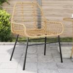 vidaXL 2 db barna polyrattan kerti szék (369092)