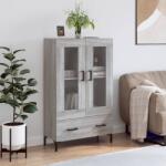vidaXL szürke sonoma szerelt fa magasszekrény 69, 5 x 31 x 115 cm (828306)
