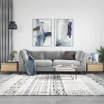 vidaXL 2 db sonoma tölgy szerelt fa dohányzóasztal 50 x 46 x 35 cm (830867)
