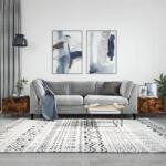 vidaXL 2 db füstös tölgy szerelt fa dohányzóasztal 50 x 50 x 40 cm (829391)