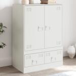 vidaXL fehér acél magasszekrény 67x39x95 cm (841810)