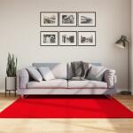 vidaXL HUARTE piros rövid szálú puha és mosható szőnyeg 160 x 160 cm (375173)