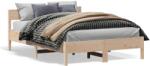 vidaXL tömör fenyőfa ágy matrac nélkül 135 x 190 cm (842770)