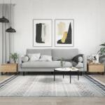 vidaXL 2 db sonoma tölgy szerelt fa dohányzóasztal 50 x 46 x 35 cm (830883)