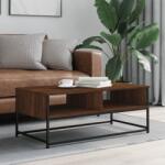 vidaXL barna tölgyszínű szerelt fa dohányzóasztal 100 x 51 x 40 cm (835353)