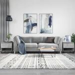 vidaXL 2 db betonszürke szerelt fa dohányzóasztal 50 x 46 x 50 cm (830933)