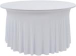 vidaXL 2 darab fehér sztreccs körabrosz 180 x 74 cm (133583)