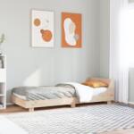 vidaXL tömör fenyőfa ágy matrac nélkül 75 x 190 cm (850752)