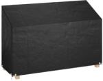 vidaXL polietilén kerti pad huzat 8 fűzőlyukkal 190 x 70 x 70/88 cm (319340) - vidaxl