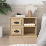 vidaXL sonoma tölgy színű éjjeliszekrény 60x35, 5x45 cm (816371)