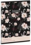 Ars Una Flowery Black A/5 32 lapos leckefüzet (50843749)