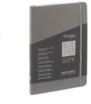 Fedrigoni Ecoqua Plus A5 80 lapos antracit kockás notesz (19621101)