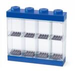 LEGO® tároló - Minifigura 8 db kék (40650005) (40650005)
