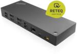 RETEQ Certified Lenovo ThinkPad Dock Hybrid USB-C 135W 40AF0135EU (Felújított) (H304166) (H304166)
