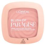 L'Oréal Paradise Blush fard de obraz cu aroma de piersica 9 ml nuanţă 01 Life Is Peach