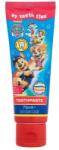 Nickelodeon Paw Patrol Toothpaste Bubblegum pastă de dinți cu aromă de gumă de mestecat 75 ml