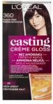 L'Oréal Casting Creme Gloss vopsea de păr păr vopsit toate tipurile de păr 48 ml nuanţă 360 Black Cherry pentru femei